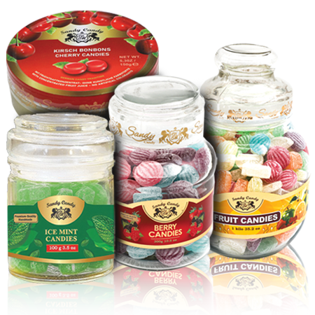 پاستیل و ژله و آبنبات