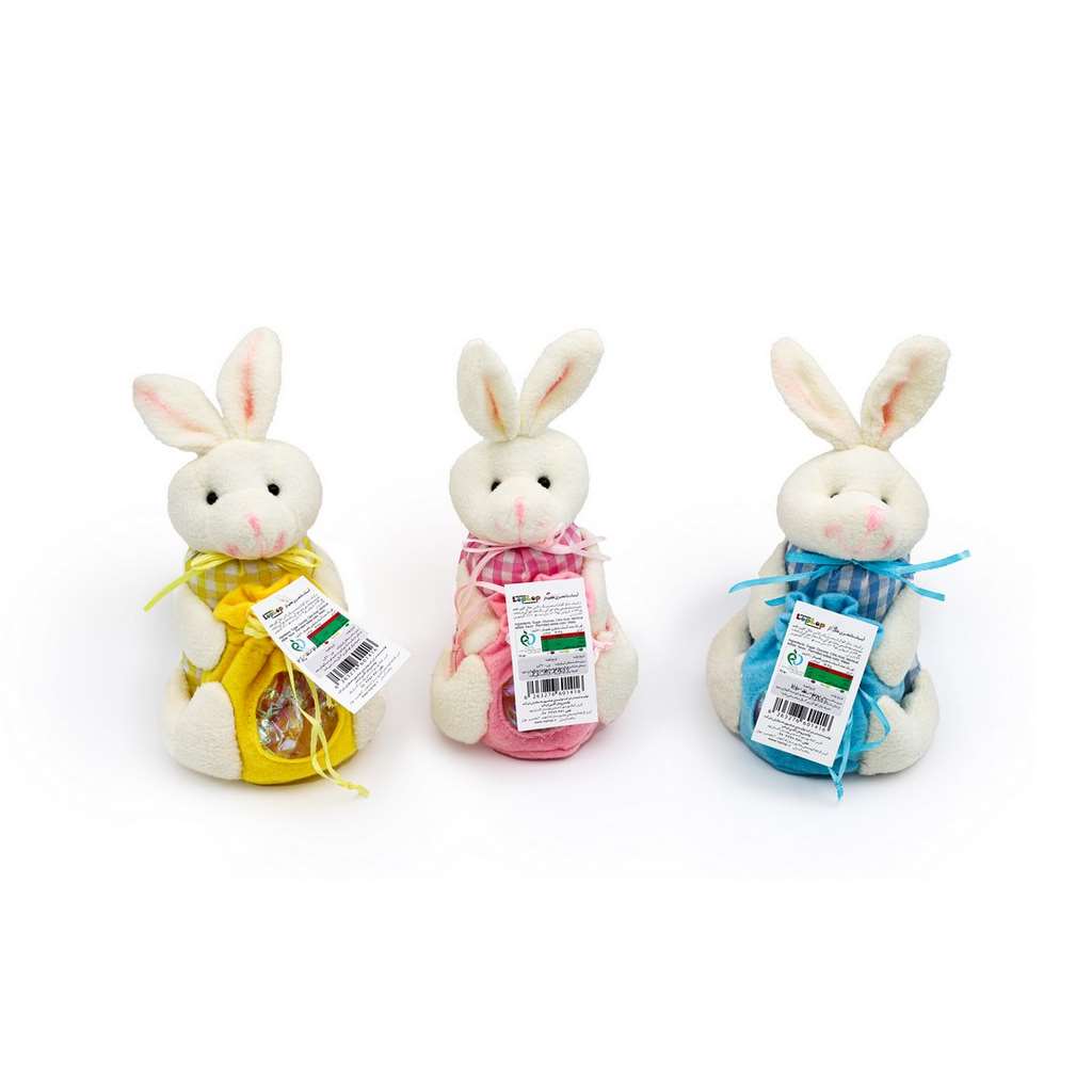 لپ لپ خرگوش ١ با ٦٠ گرم آبنبات ٦ عددی