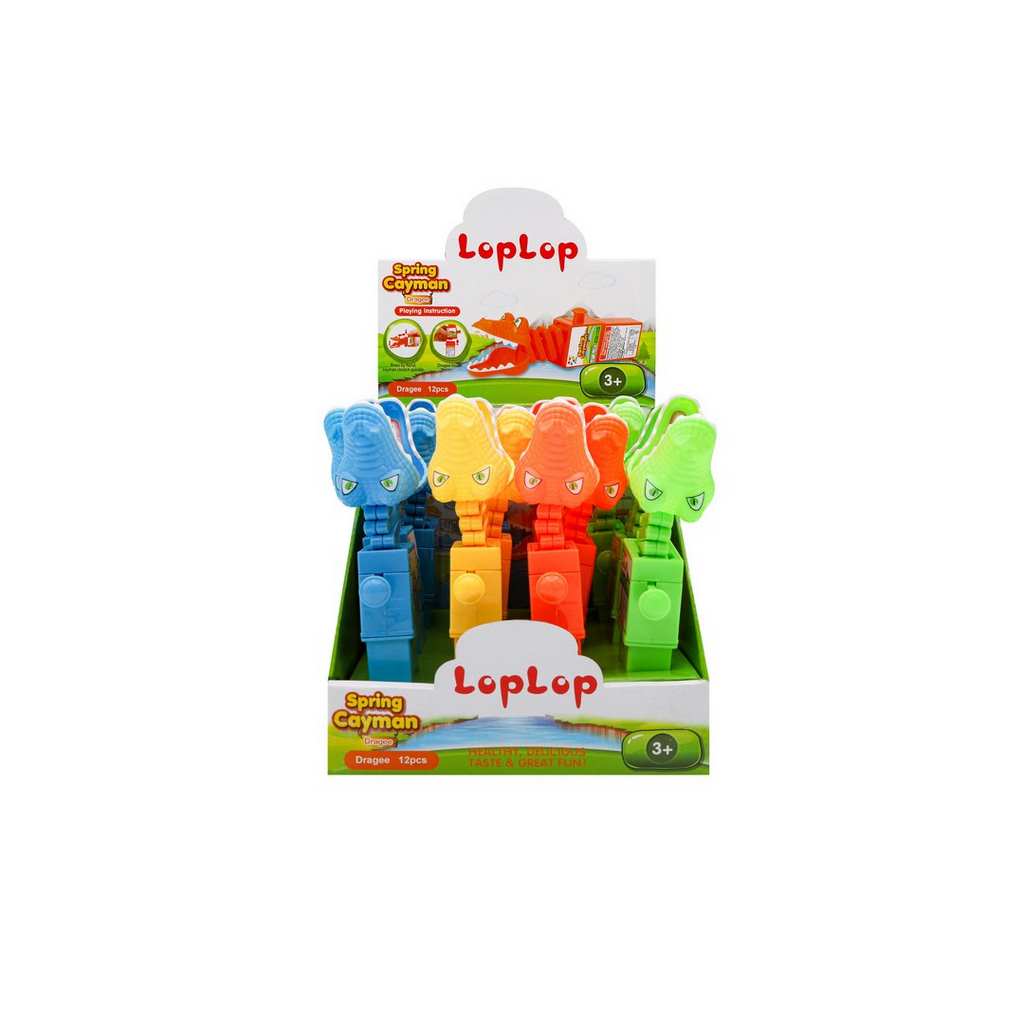 لپ لپ کروکودیل کوچولو با دراژه ١٢ عددی