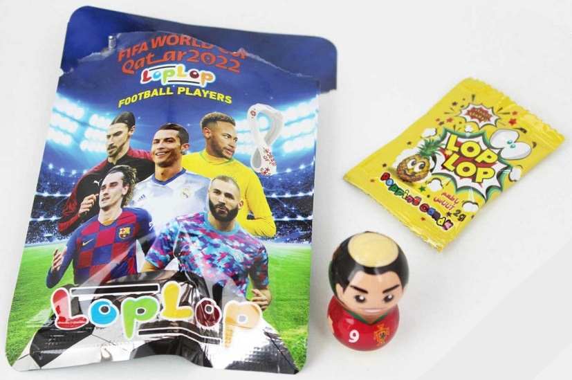 لپ لپ مینی فوتبالیست آویز 24 عددی