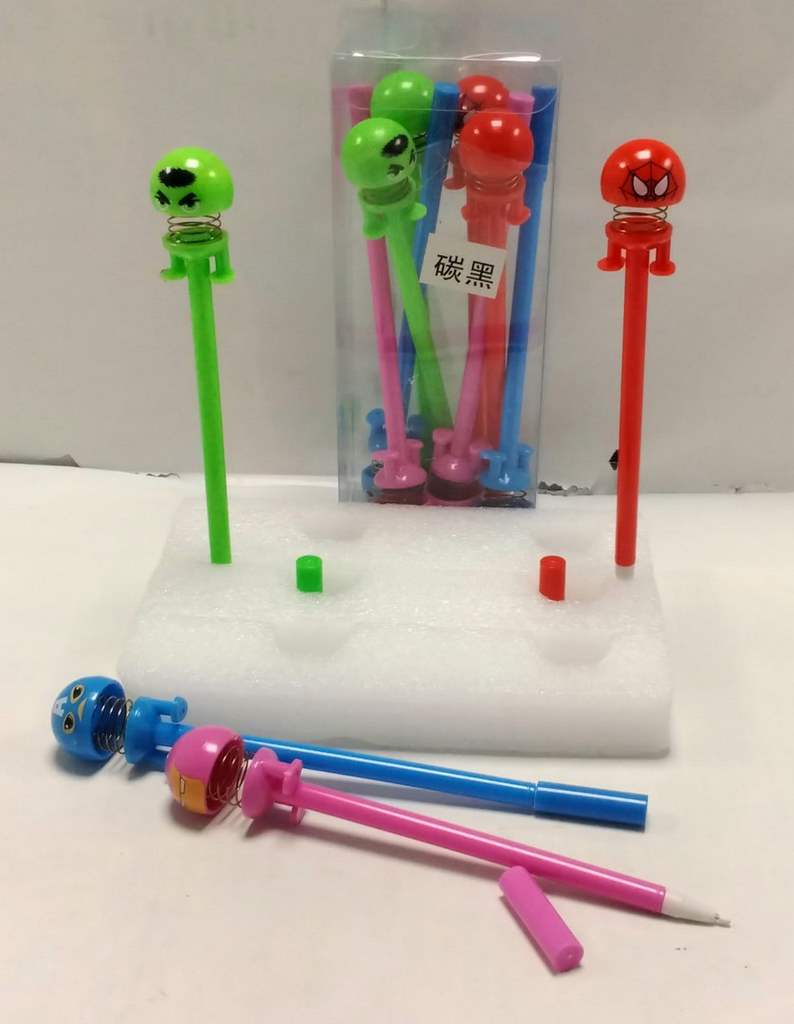 روان نویس فانتزی فنری پک 12عددی