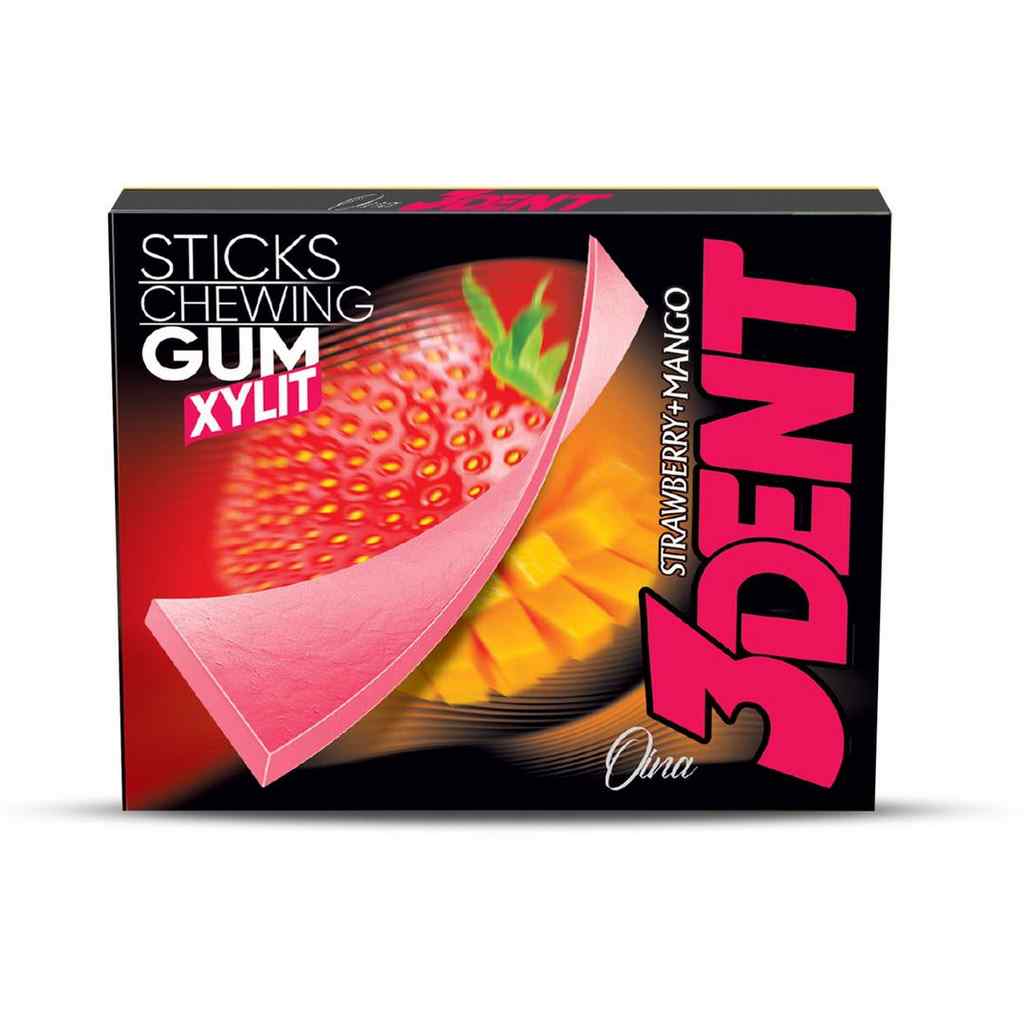 اوینا آدامس تریدنت توت و انبه 10بسته ای