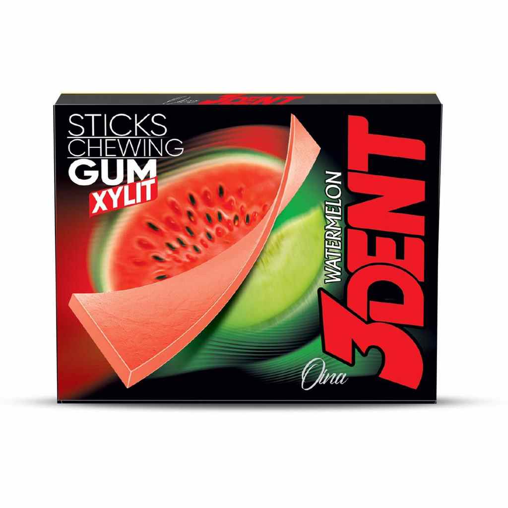 اوینا آدامس تریدنت طالبی هندوانه 10بسته ای