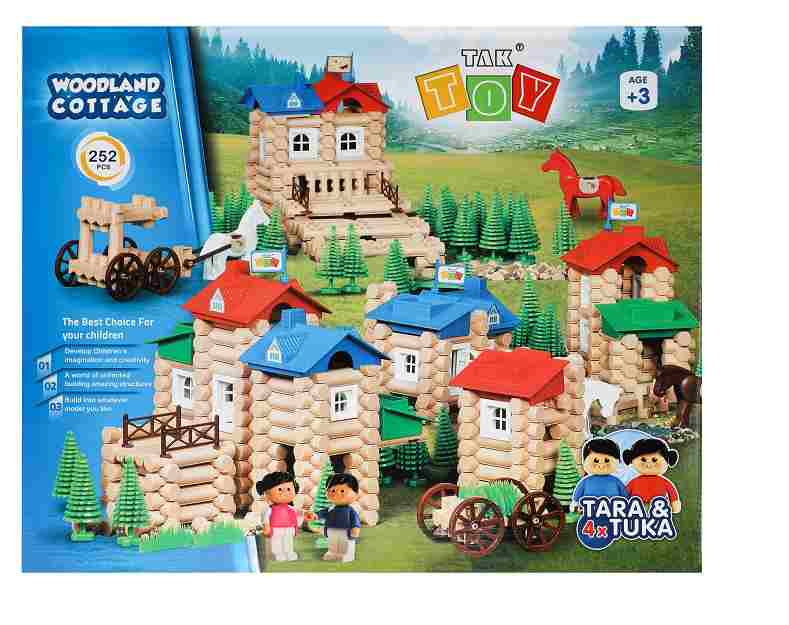 تکتوی کلبه جنگلی ٢٥٢ تکه