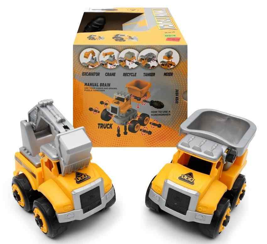 تکتوی کامیون و بیل دوقلو با راننده