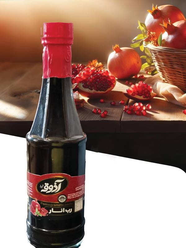 آذوقه رب انار بطری420گرم12عددی