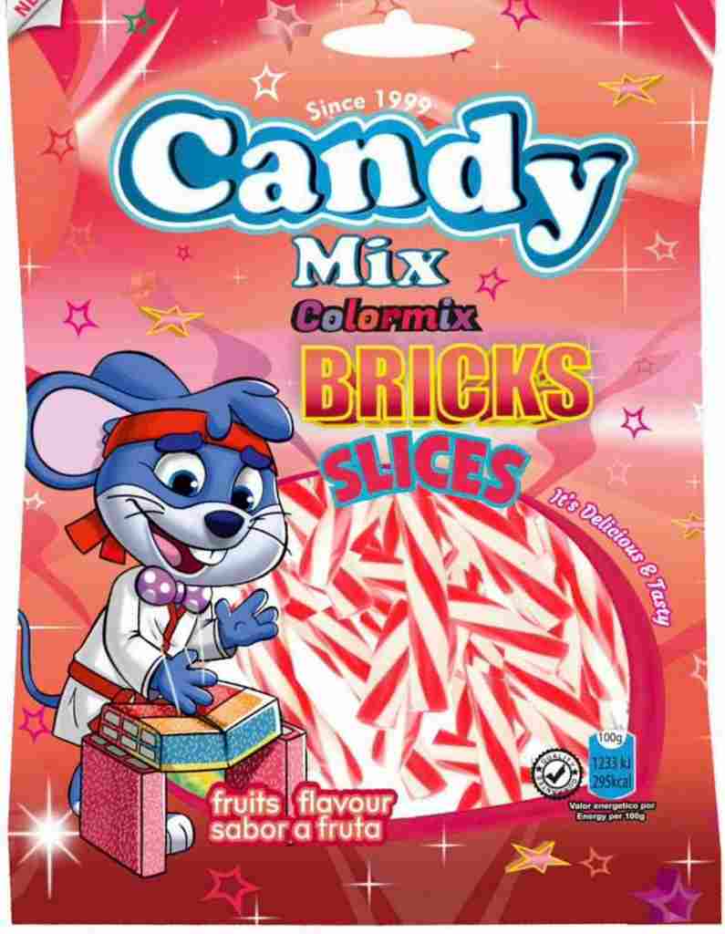 پاستیل مدادی خامه توت فرنگی 50گرم کندی کد430