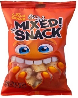 یوتا اسنک هندی میکس 28عددی40گرم