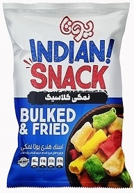 یوتا اسنک هندی نمکی کلاسیک20عددی 75گرم40