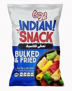 یوتا اسنک هندی نمکی کلاسیک20عددی 75گرم55