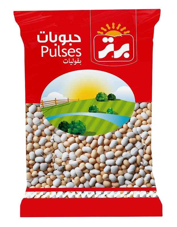 برتر نخود و لوبیا 900 گرم 12 بسته