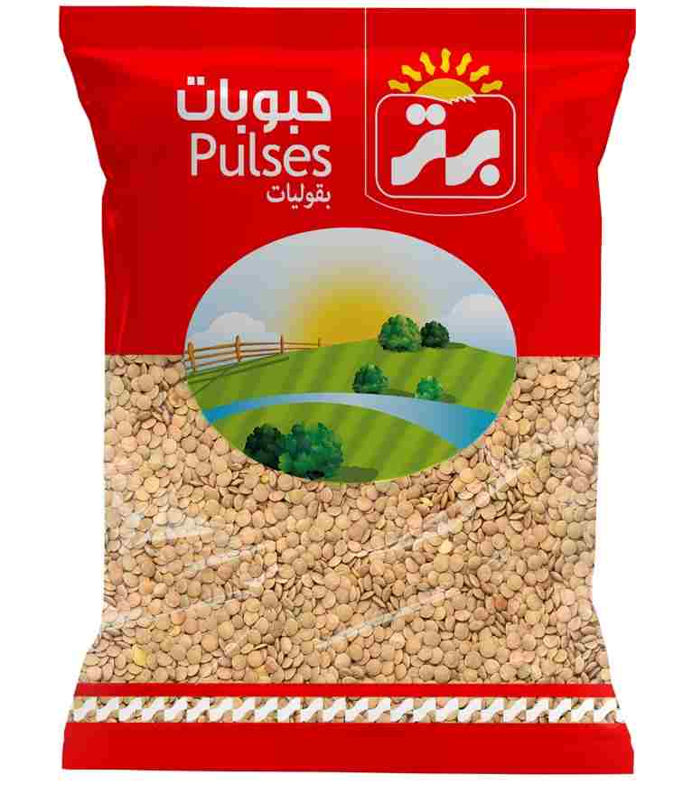 برتر عدس درشت 900 گرم 12 بسته