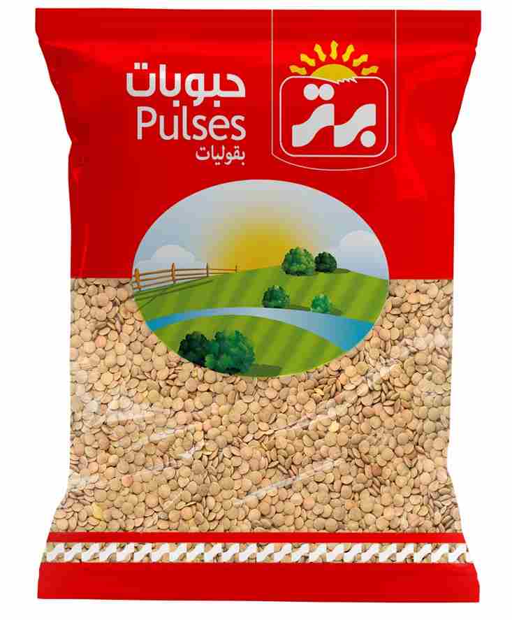 برتر عدس درشت 450 گرم 24 بسته