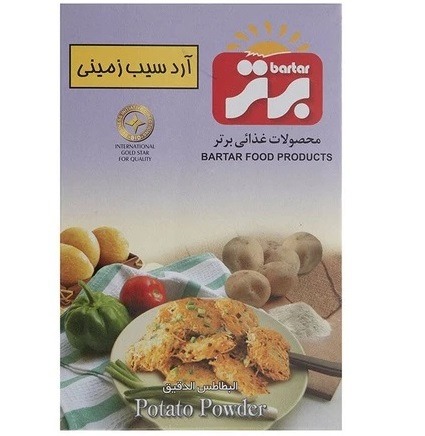برتر آرد سیب زمینی 200 گرم جعبه12عددی