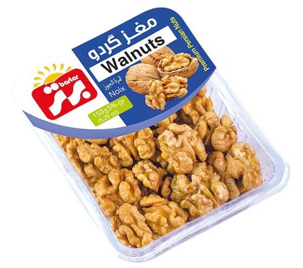 برتر مغز گردو ویژه 150گرم سیل وکیوم 12 عددی