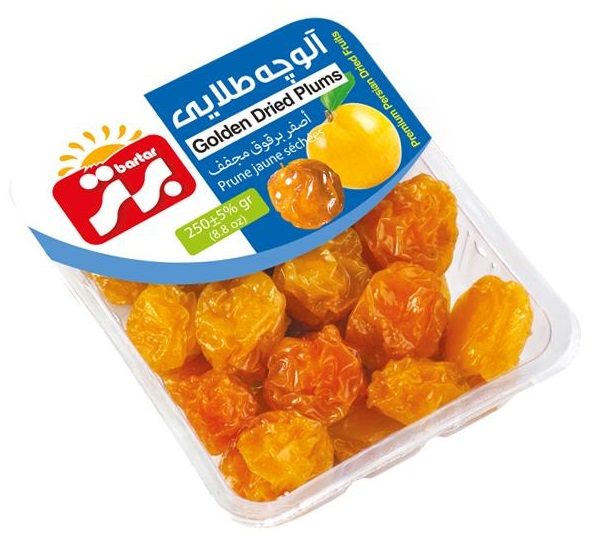 برتر آلوچه طلایی250گرم سیل 12عددی159