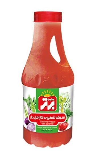برتر سرکه قرمز کارامل دار گالن 1 لیتری
