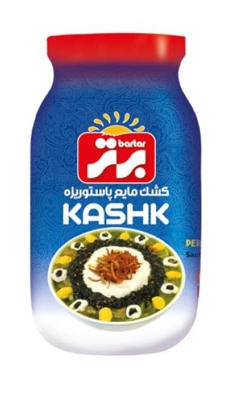برتر کشک 670 گرم شیشه 12عددی
