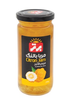 برتر مربا بالنگ شیشه 290 گرم 12 عددی