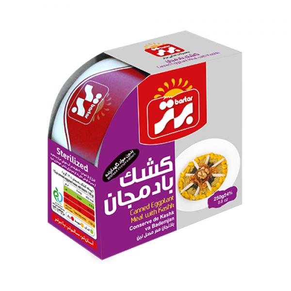 برتر کنسرو کشک بادمجان 250 گرم 12عددی