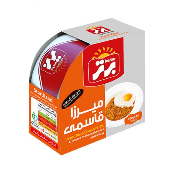 برتر کنسرو میرزا قاسمی 250 گرم 12عددی