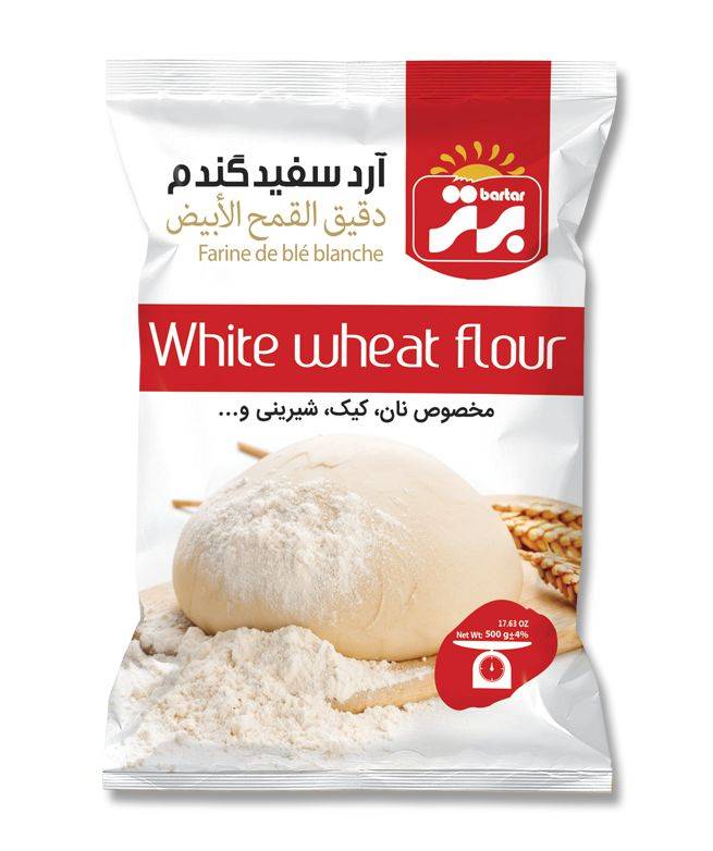 برتر آرد گندم نول 500 گرم12عددی