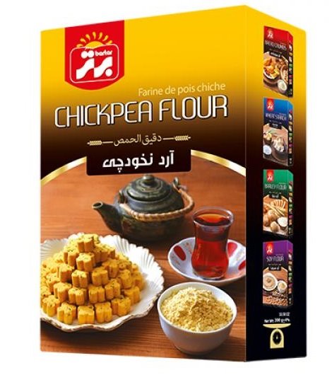 برتر آرد نخودچی 300گرم جعبه12عددی149
