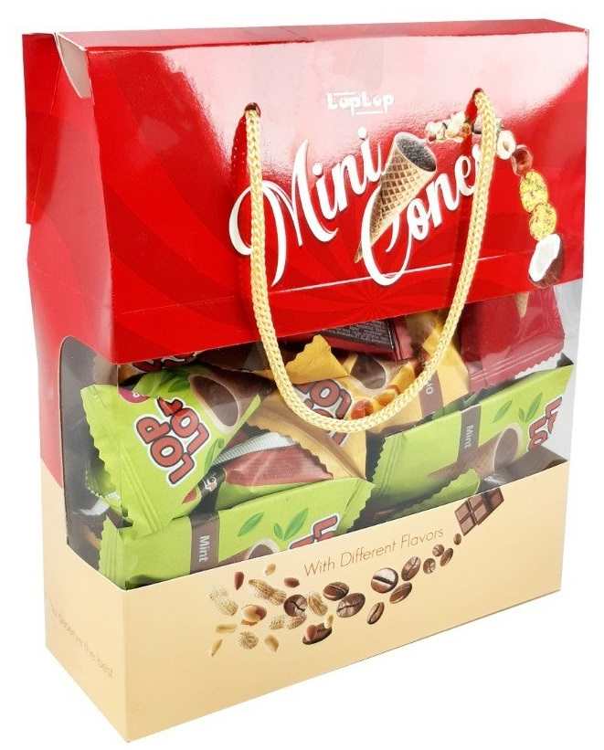 لپ لپ شکلات کادویی قیفی پیلوپک ٣٥٠ گرمی جدید