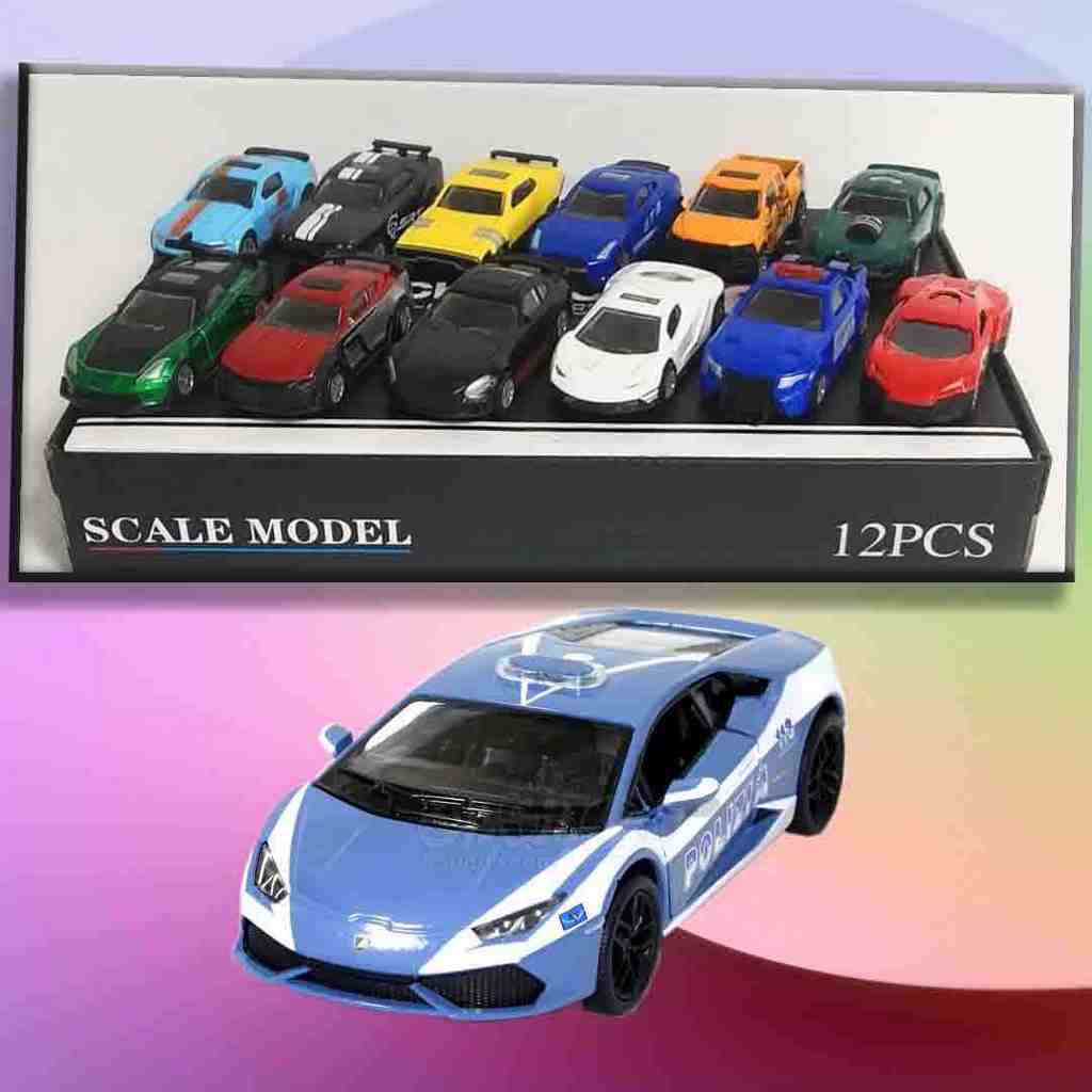 ** ماشین فلزی عقب کش مارک هلی ١٢ عددی