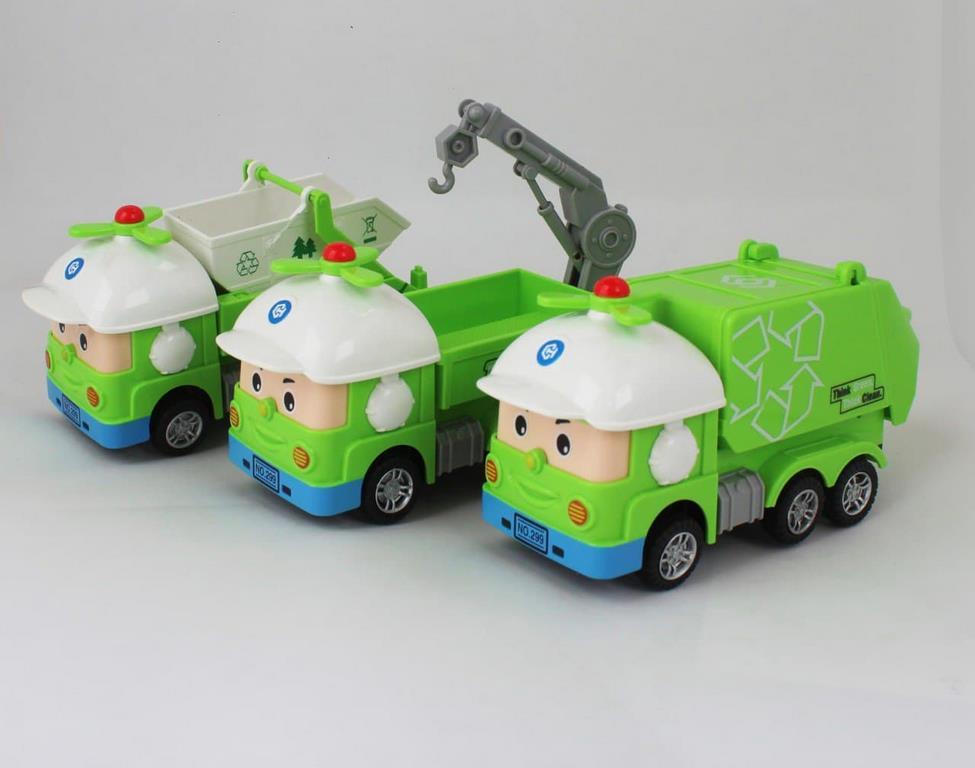 ** ماشین خدمات شهری باطری خور موزیکال ٦ عددی