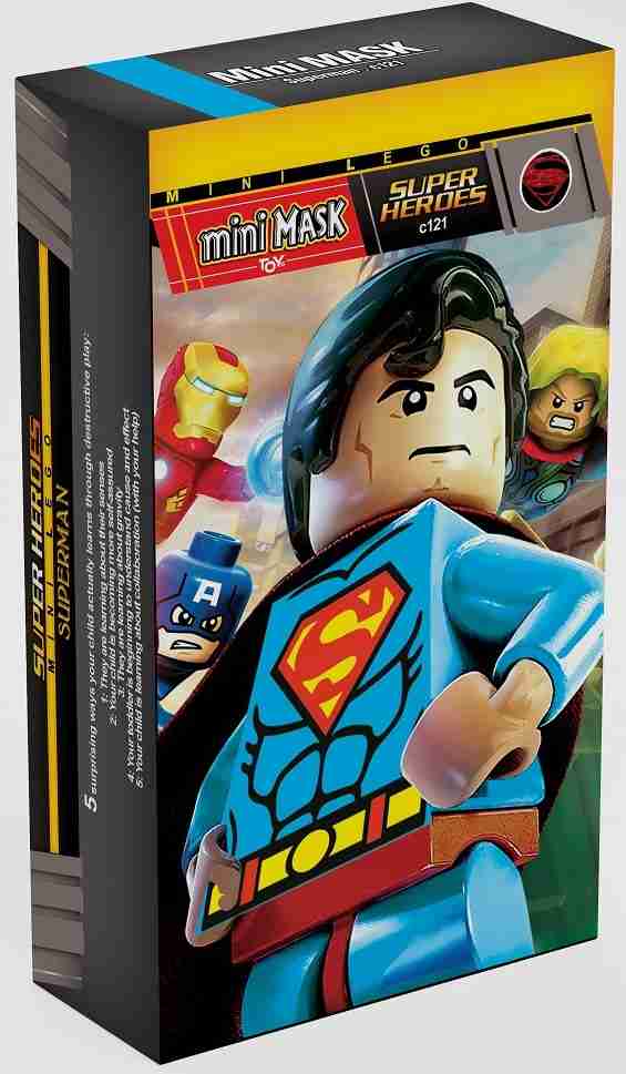 لگو ماسک ١٨ عددی استند -B  شخصیت مارول