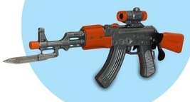 درج مسلسل کلاشینکف باطری خور سلفونی کد11114