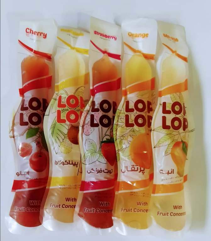 لپ لپ آیس لپ120گرم50 عددی 18فروش