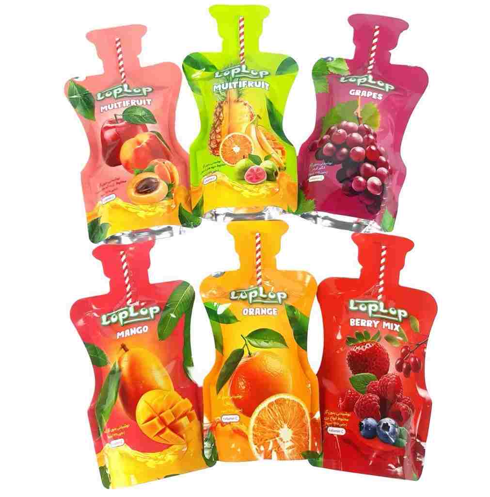 لپ لپ آبمیوه چندطعم 200 میل24عددی