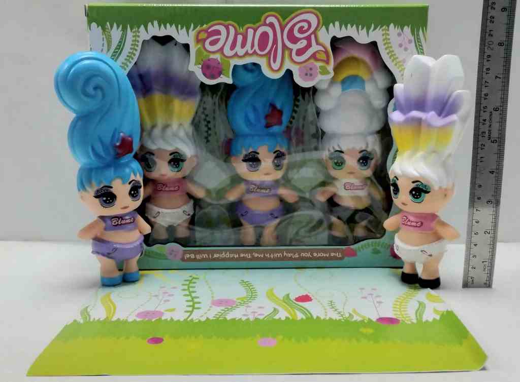 پک 3عددی عروسک برند BLOME خارجی