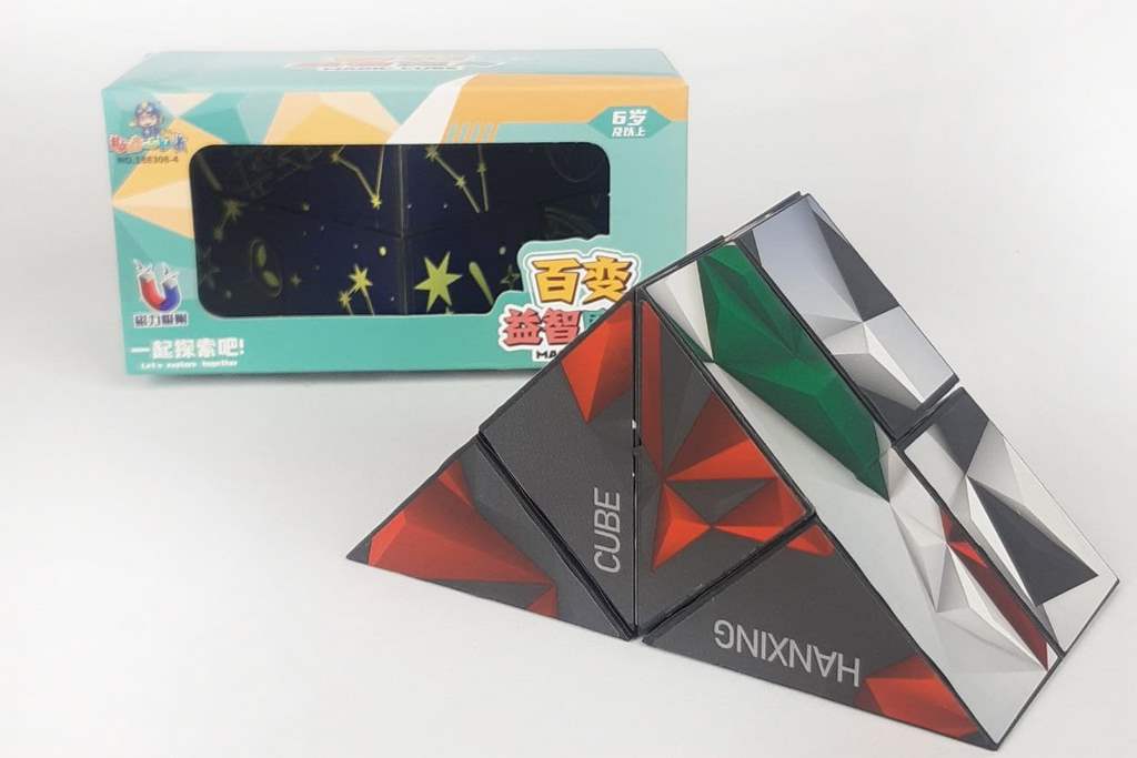 روبیک مثلثی خارجی استند12عددی