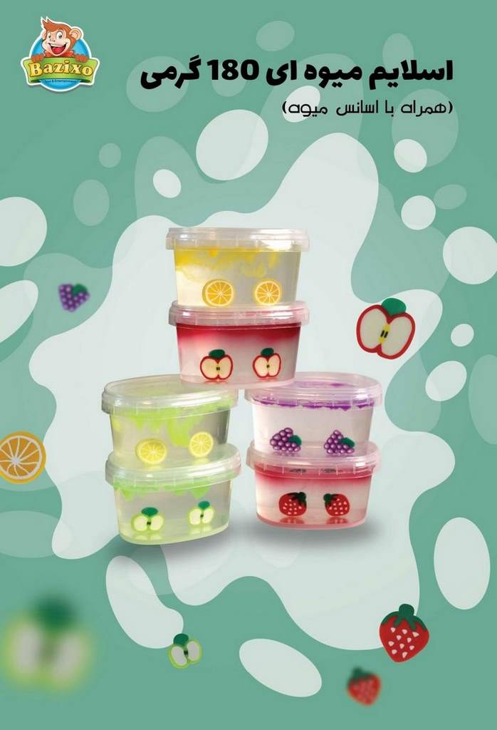 هابی اسلایم میوه ای 250گرم