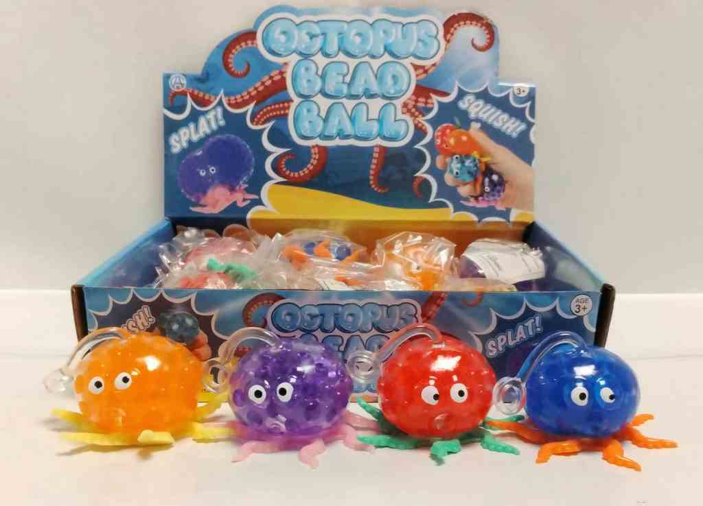 توپ ضد استرس طرح هشت پا خارجی 12 عددی