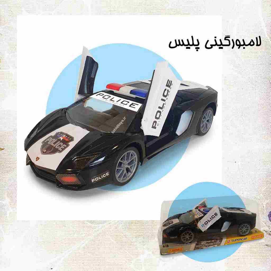 TSMA ماشین لامبورگینی پلیس درباز شو قدرتی وکیوم