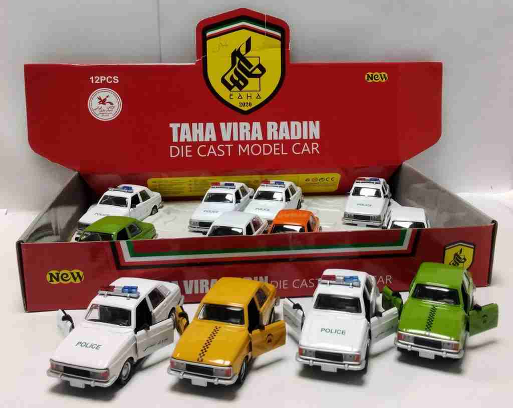 طاها خودرو پیکان فلزی عقب کش 12 عددی