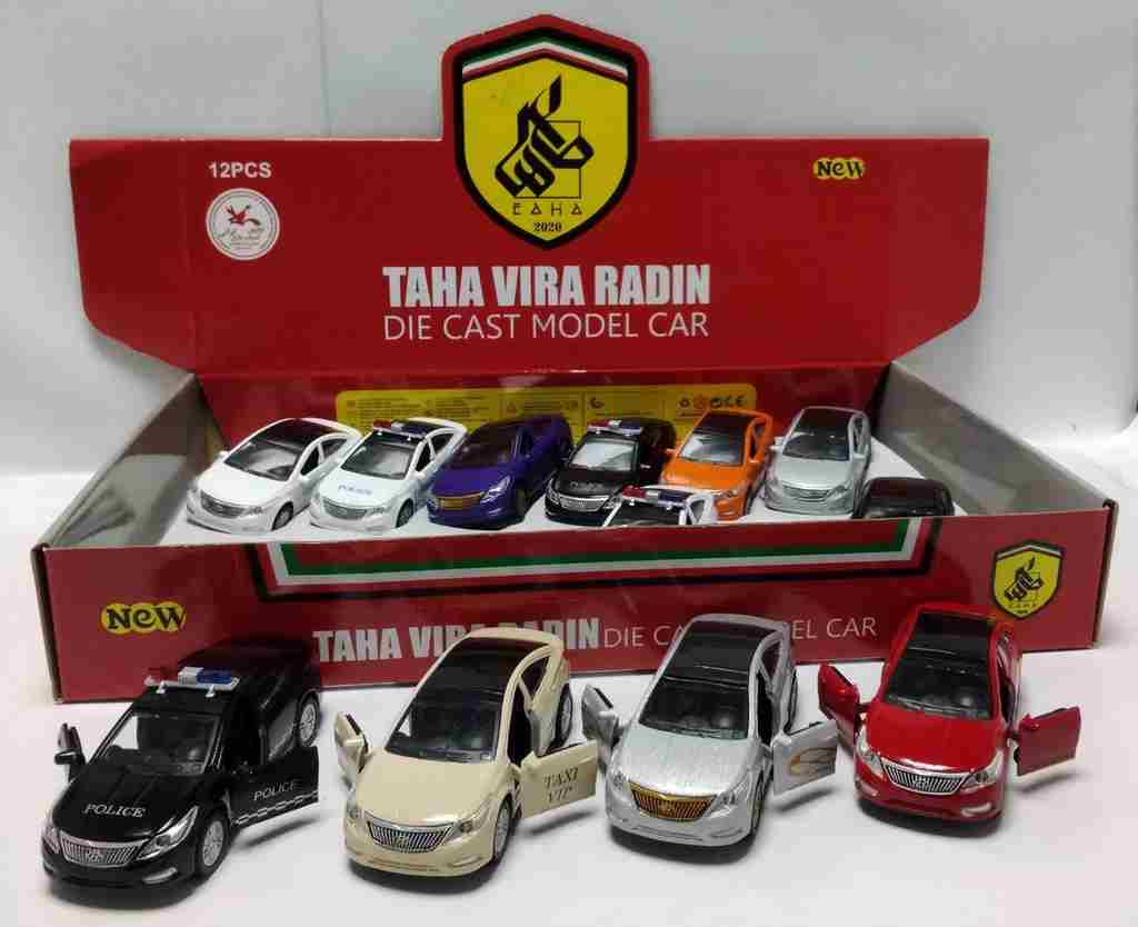 طاها خودرو آزرا فلزی عقب کش 12عددی