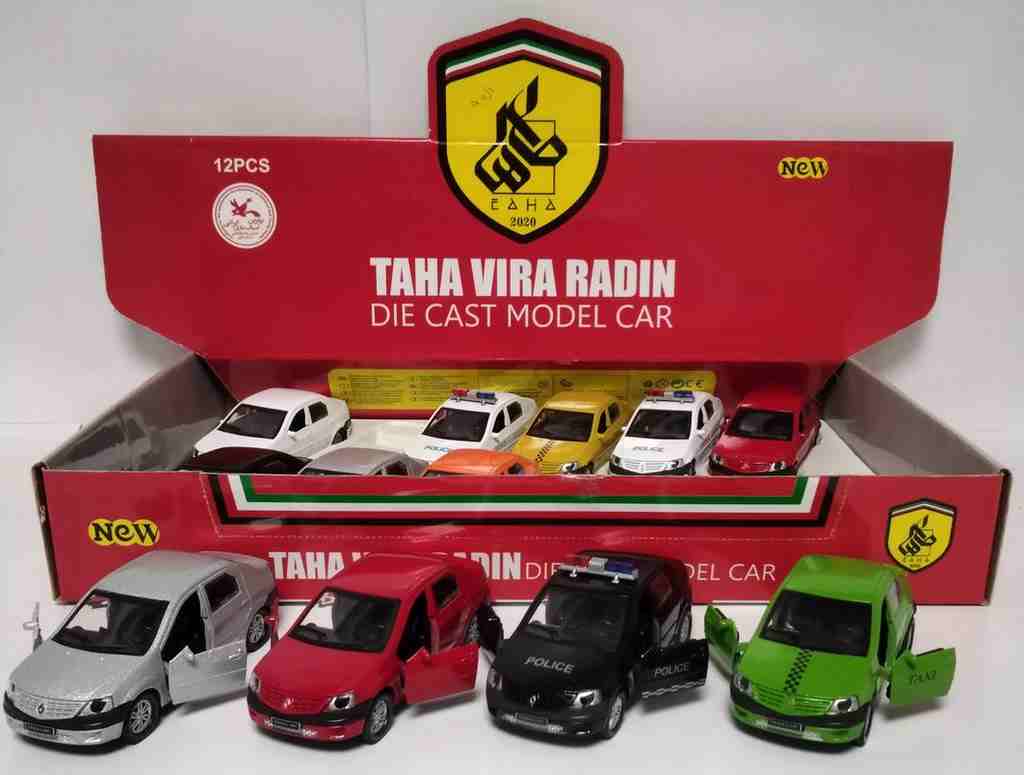 طاها خودرو L90 فلزی عقب کش12عددی