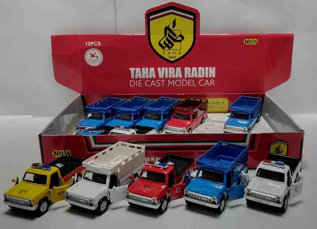 طاها خودرو نیسان فلزی عقب کش 12عددی