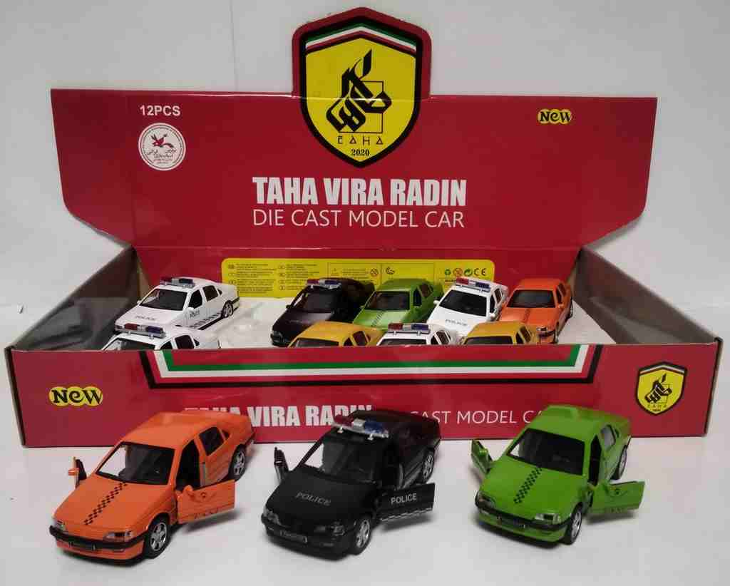 طاها خودرو پژو 405فلزی عقب کش 12 عددی