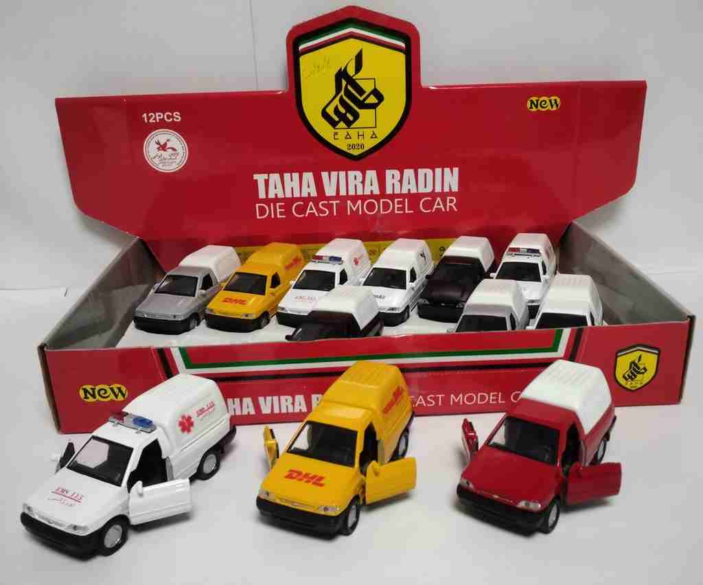 طاهاخودرو پراید وانت فلزی جور عقب کش 12 عددی