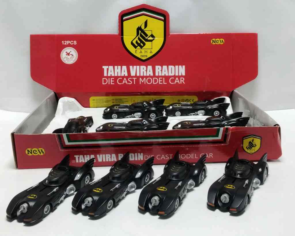 طاها خودرو بتمن فلزی عقب کش 9عددی