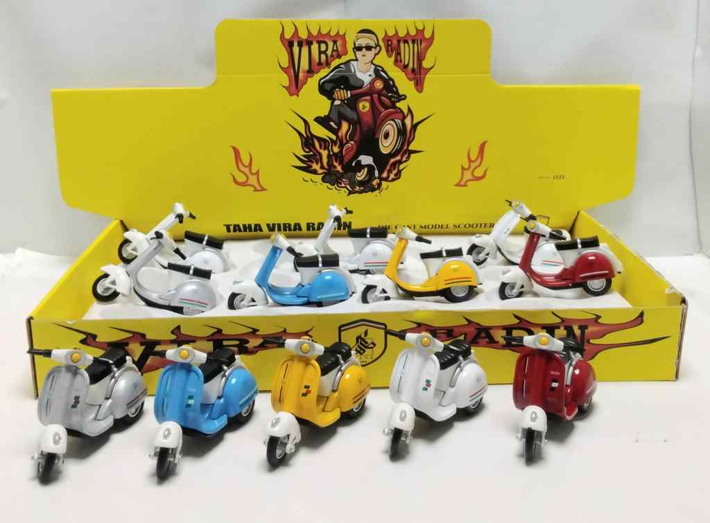 طاها موتور وسپا فلزی عقب کش 12 عددی