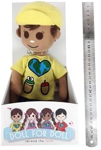 عروسک پسرپارچه ای خارجی 30سانت