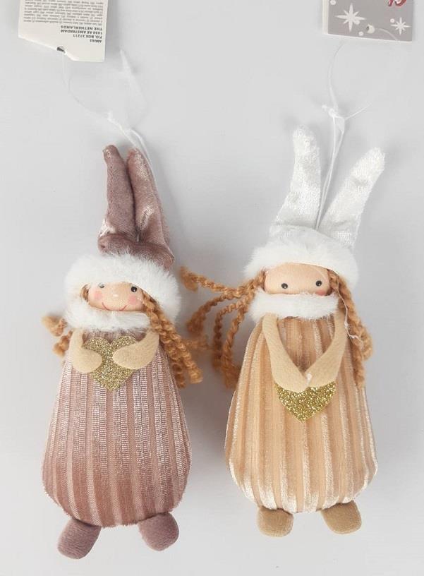 عروسک دخترانه پارچه ای خارجی15سانت25عددی