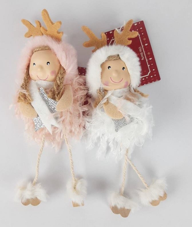 عروسک آویزدخترانه خارجی8سانت24عددی